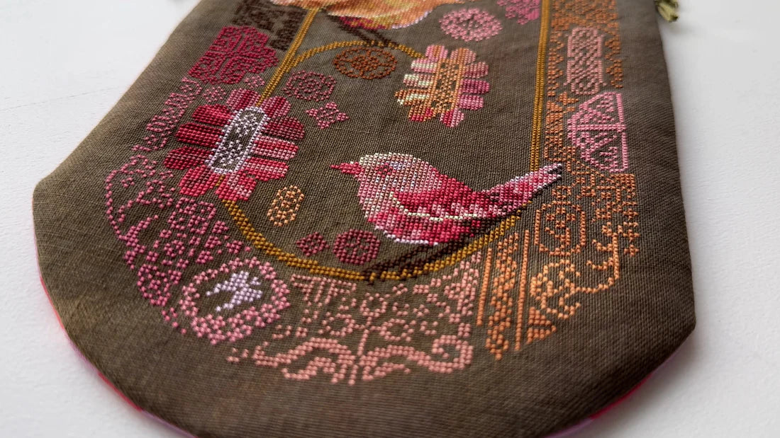 Pink Wren - JEDxStitch - Cross Stitch Pattern