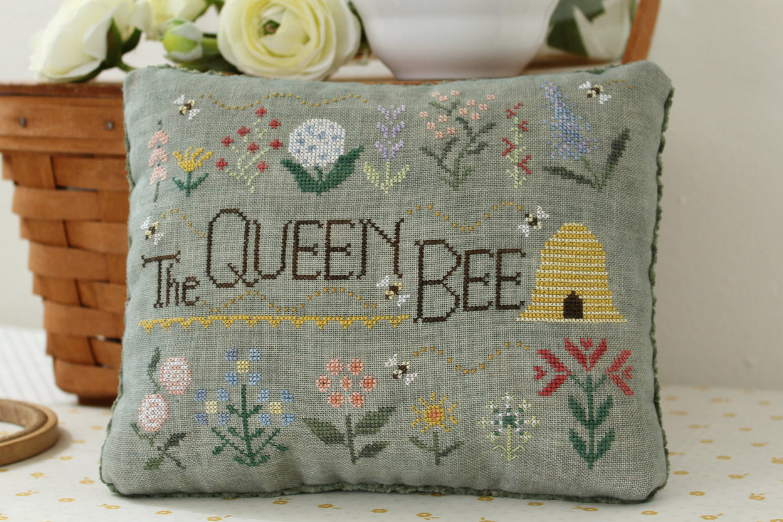 The Queen Bee - October House Fiber Arts - Cross Stitch Pattern [Nashville 2024 Exclusive]