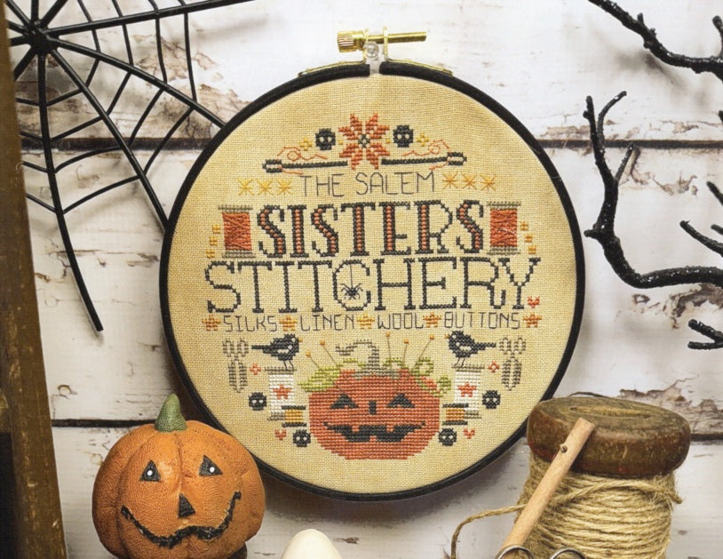 Salem Sisters Stitchery - Primrose Cottage Stitches - Cross Stitch Pattern