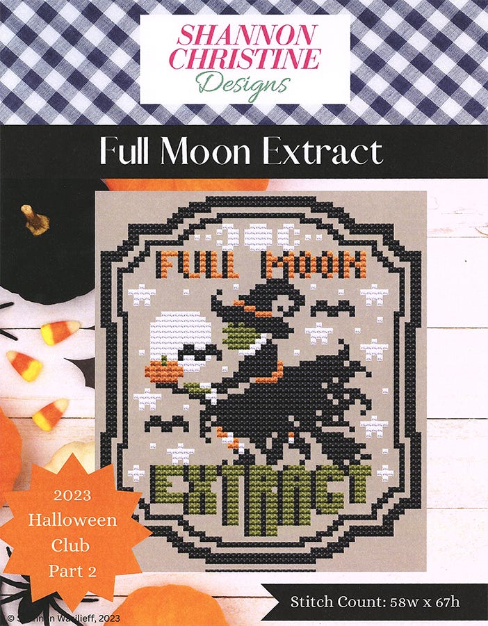 Full Moon Extract - Shannon Christine Designs - Cross Stitch Pattern