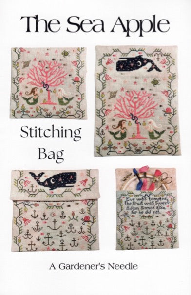 The Sea Apple Stitching Bag - A Gardener's Needle - Cross Stitch Pattern