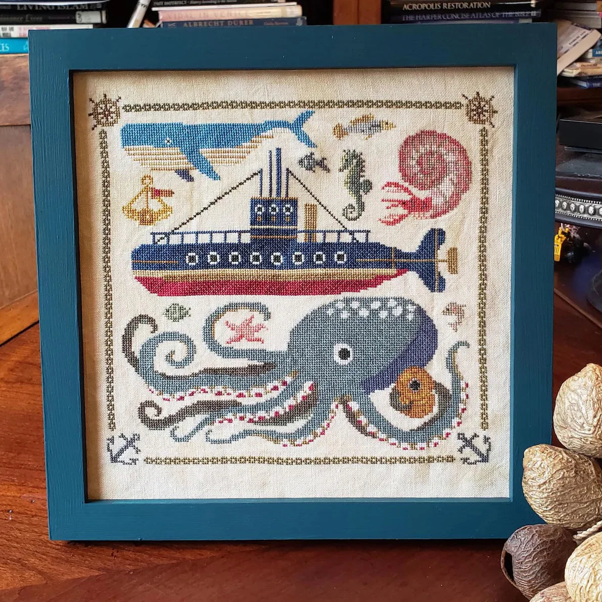 Five-Fathom Fantasy - Siren Stitchworks - Cross Stitch Pattern