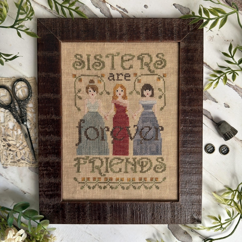 Sisters Are Forever Friends - PuntiniPuntini - Cross Stitch Pattern [Nashville 2026]
