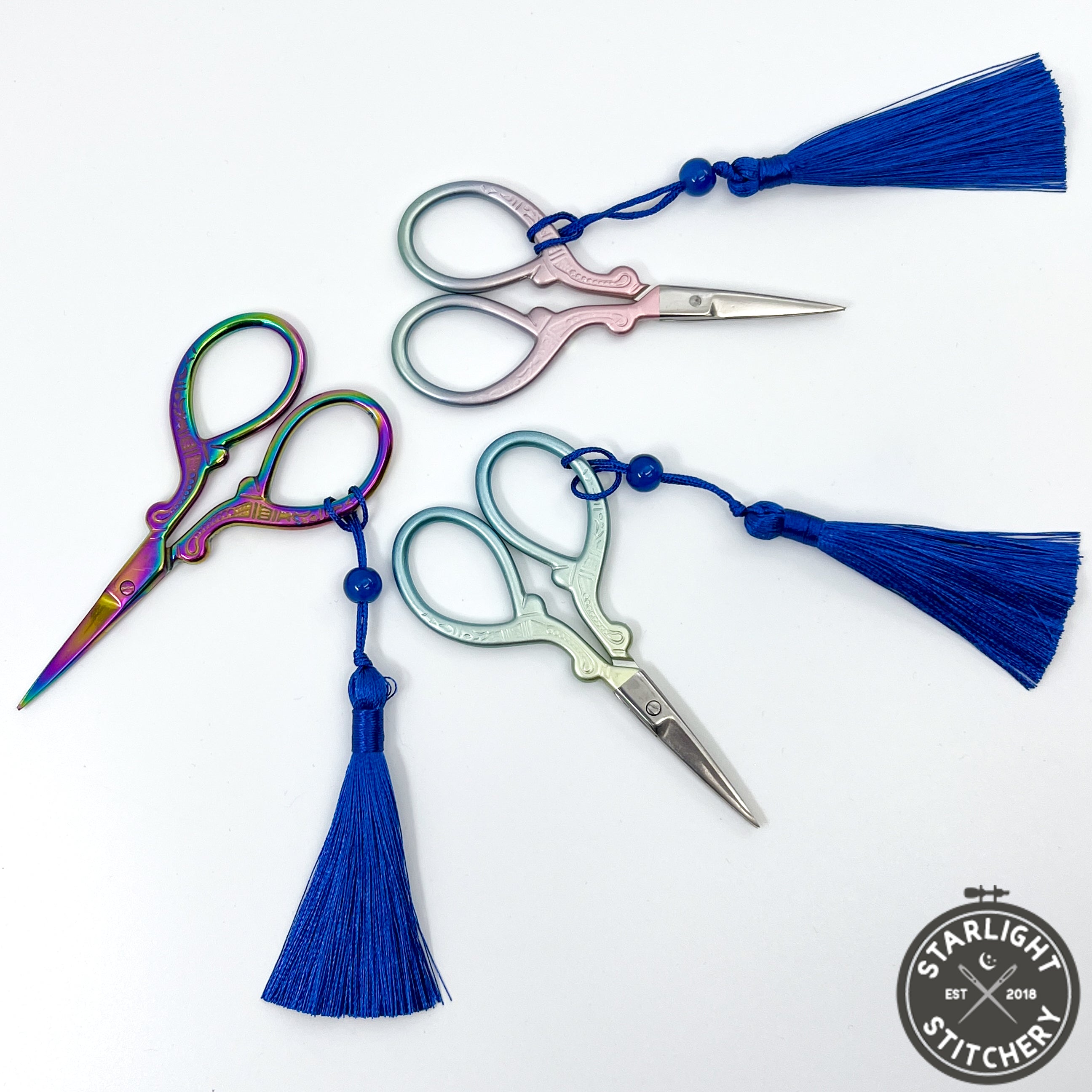 Spellcraft Embroidery Scissors with Sheath – The Starlight Stitchery