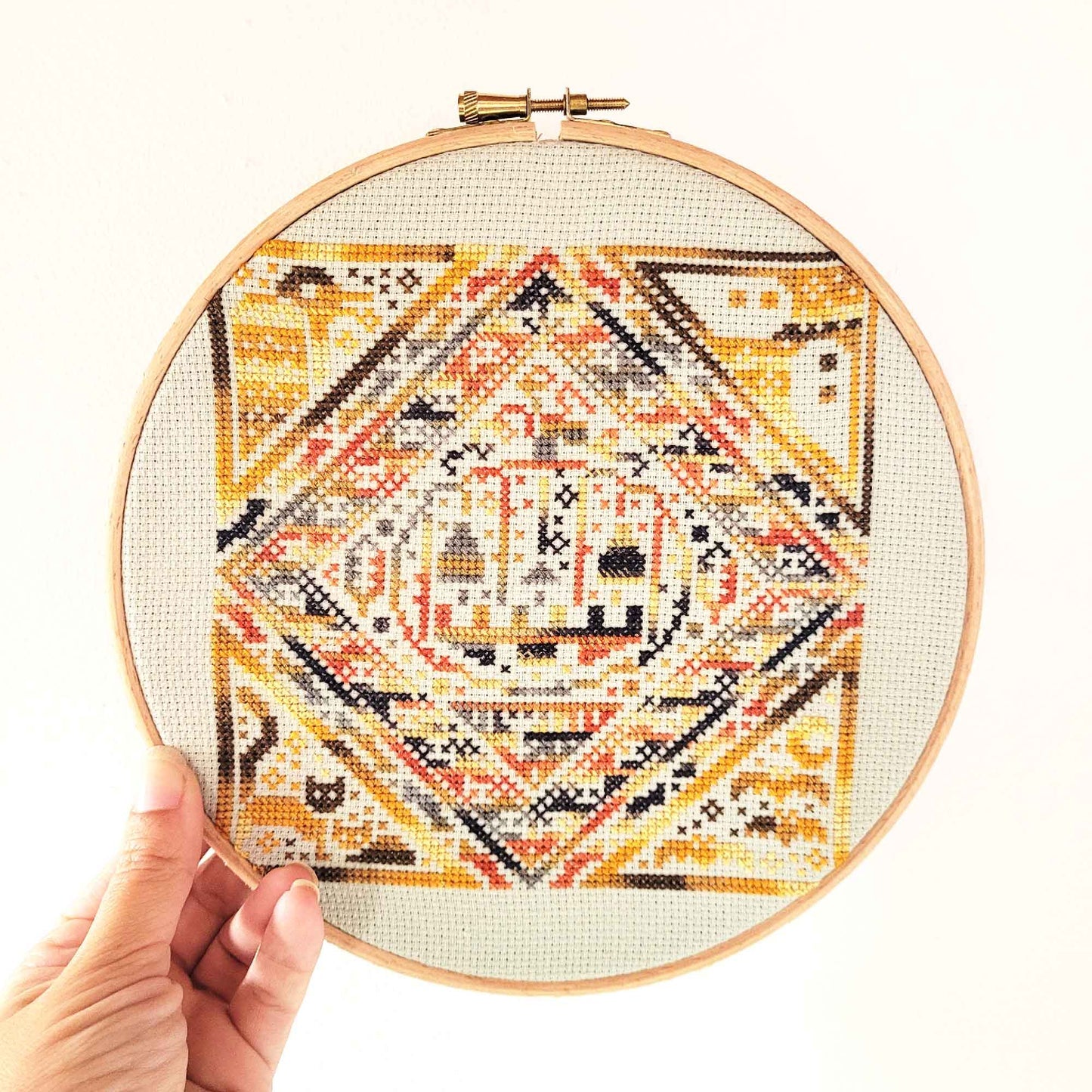 Spooky Fall Sampler - Una Buena Pieza - Cross Stitch Pattern