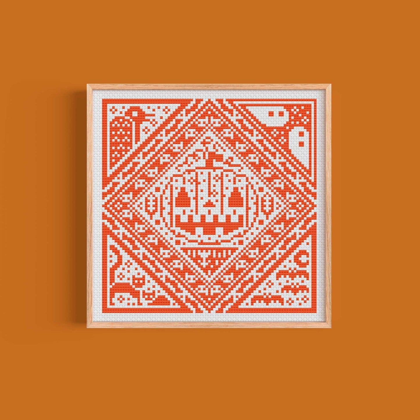 Spooky Fall Sampler - Una Buena Pieza - Cross Stitch Pattern