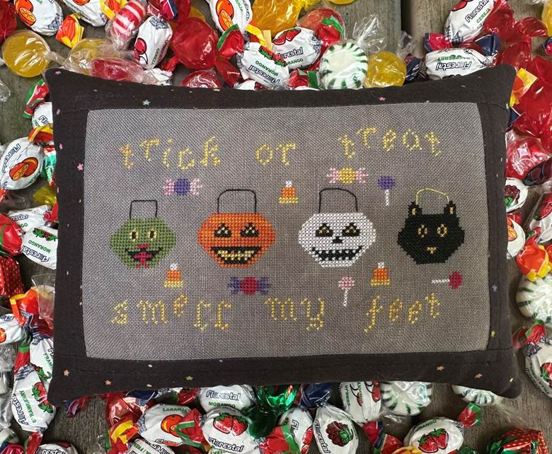 Smell My Feet - Rebel Stitcher Designs - Cross Stitch Pattern [Needlework Marketplace 2025]