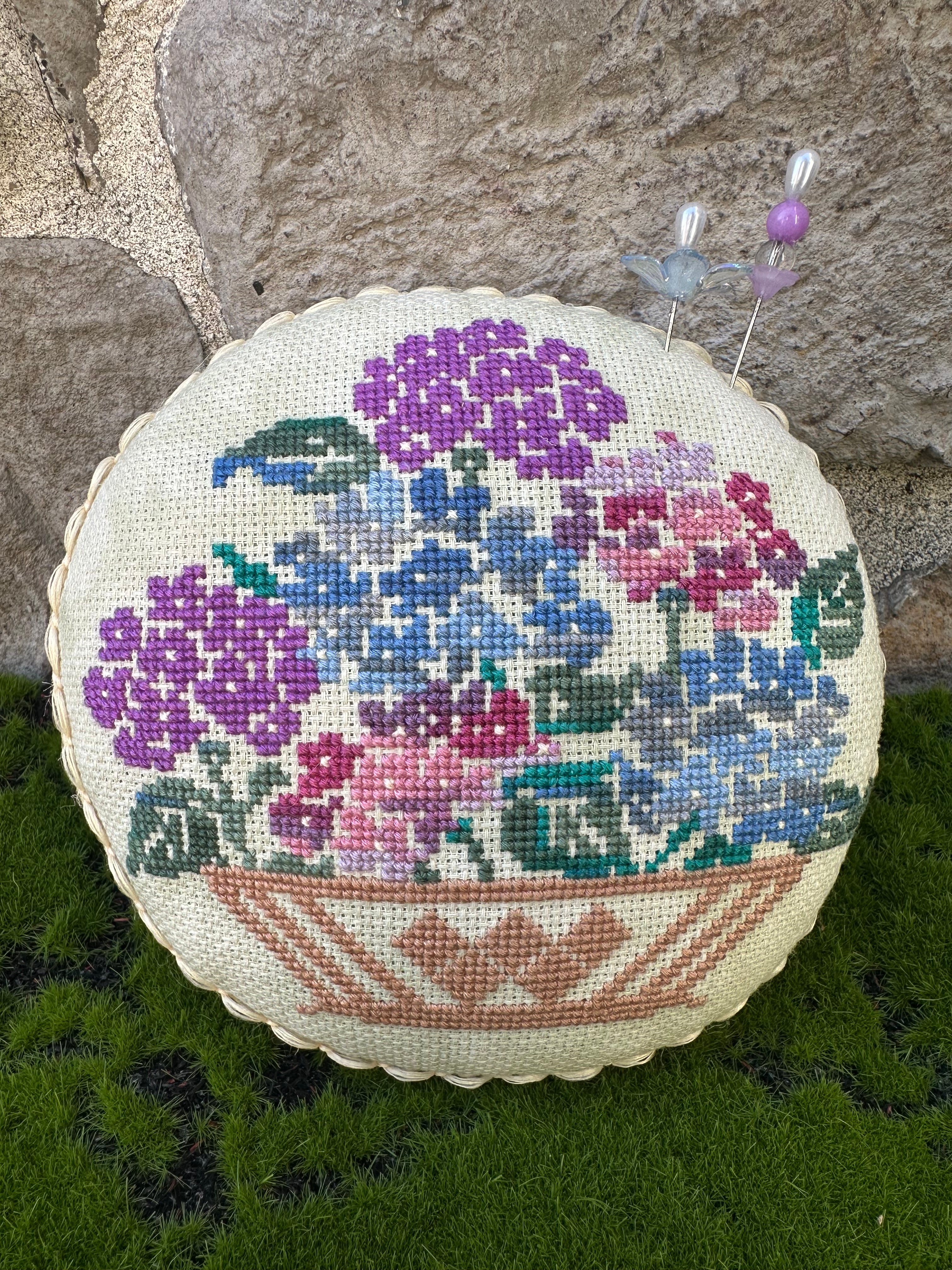 Hydrangea Blooms - Rebel Stitcher Designs - Cross Stitch Pattern [Nashville 2026]