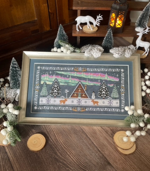 Chalet in the Snow - Flossabilities - Cross Stitch Pattern [Needlework Marketplace 2025]