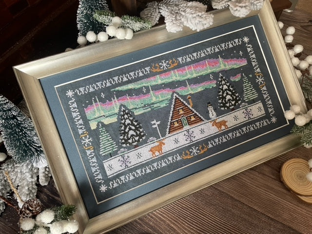 Chalet in the Snow - Flossabilities - Cross Stitch Pattern [Needlework Marketplace 2025]