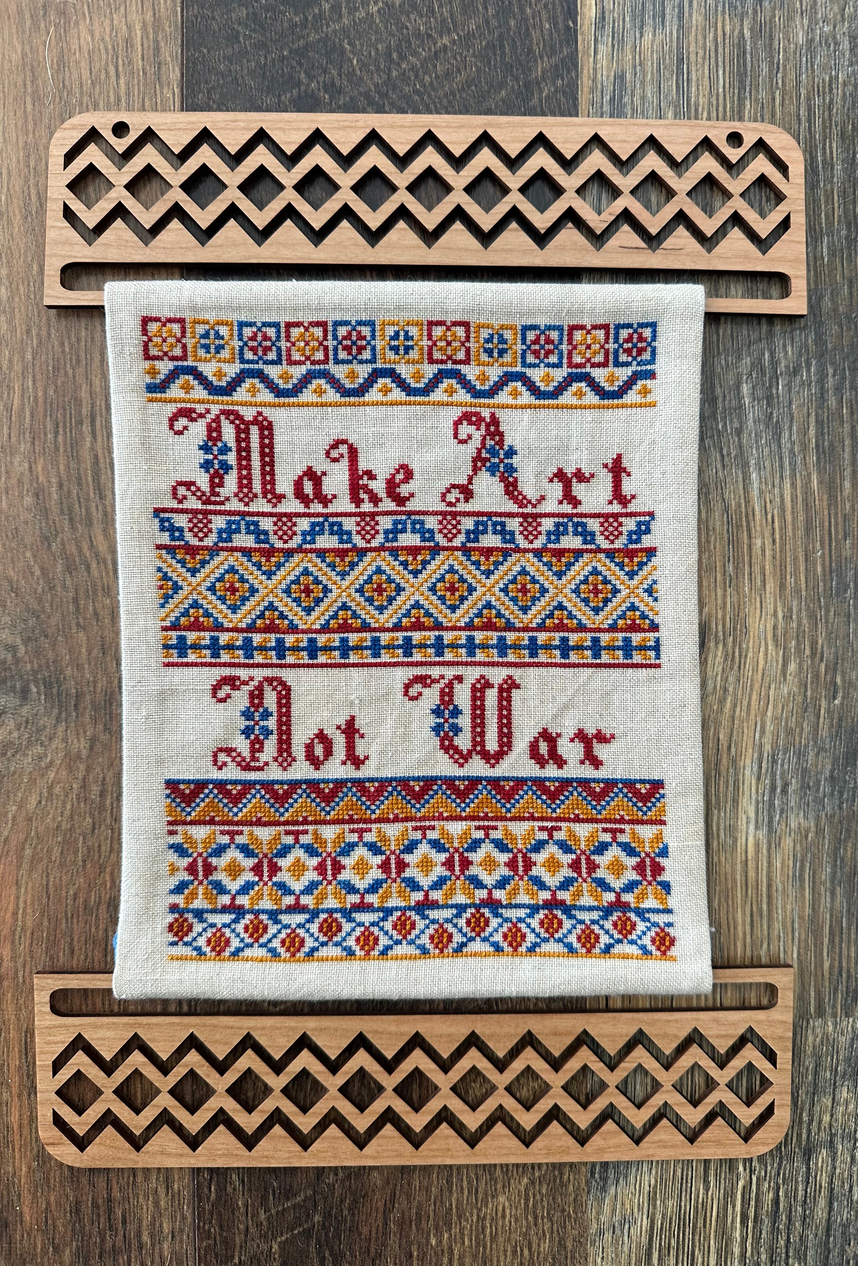 Make Art - Rebel Stitcher Designs - Cross Stitch Pattern [Nashville 2026]
