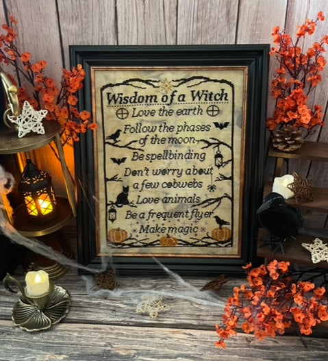 Wisdom of a Witch - Flossabilities - Cross Stitch Pattern [Needlework Marketplace 2025]