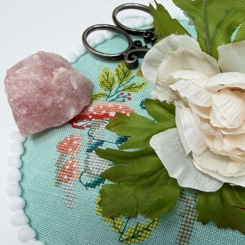 Peace, Love, & Cross Stitch - Tiny Modernist - Cross Stitch Pattern [Nashville 2026]