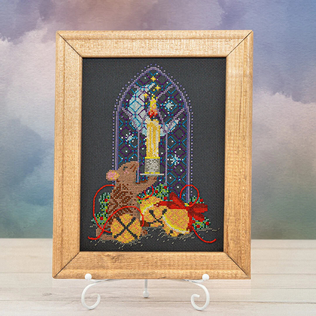 Quiet as a Church Mouse - Counting Puddles - Cross Stitch Pattern [Needlework Marketplace 2026]