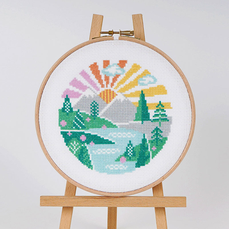 Wandering Peaks - Caterpillar Cross Stitch - Cross Stitch Pattern [Nashville 2026]