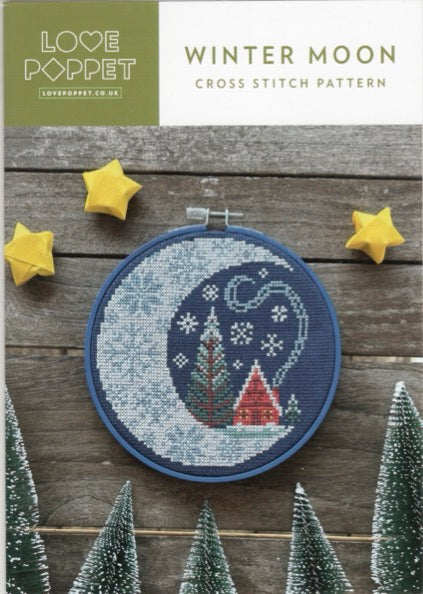 Winter Moon - Love Poppet - Cross Stitch Pattern