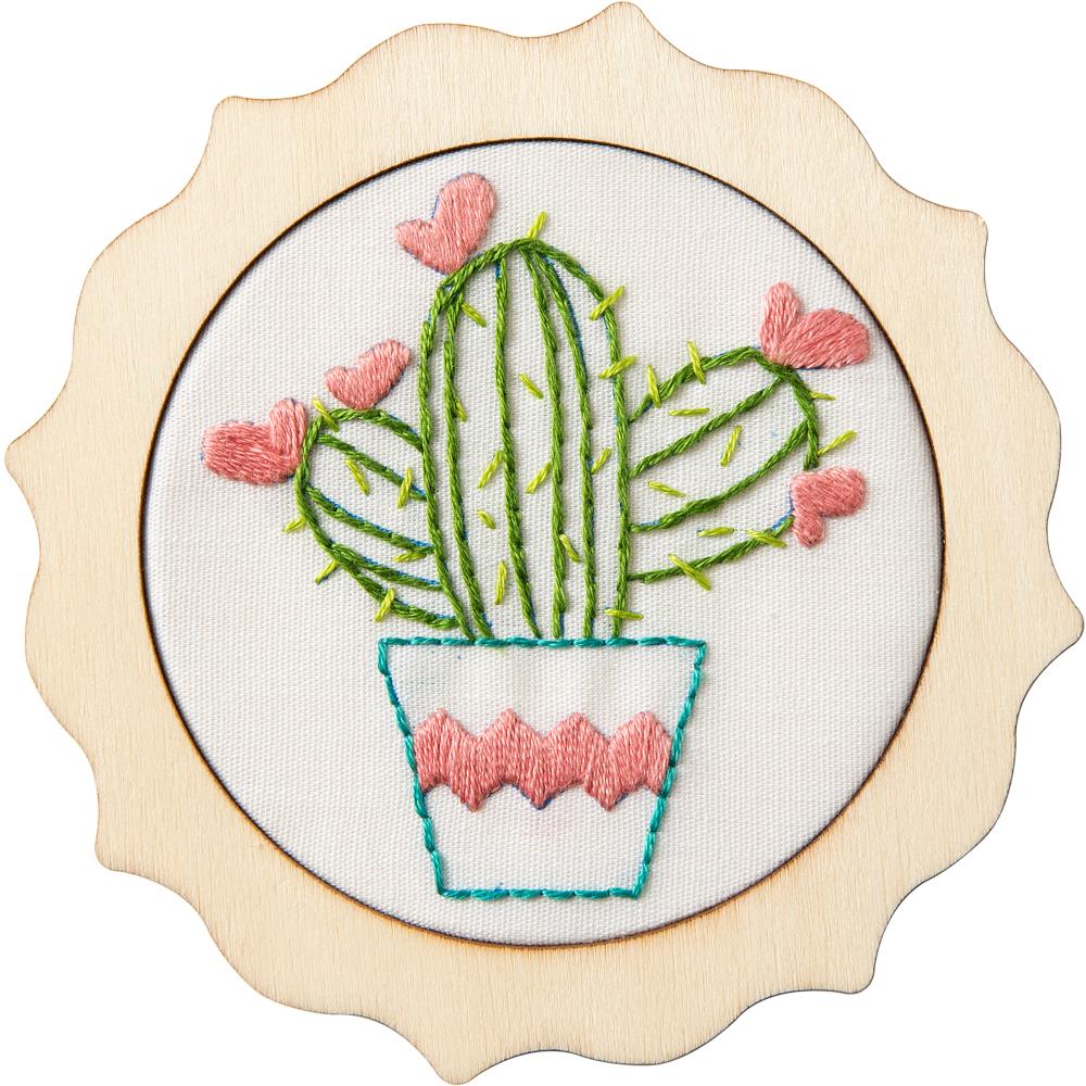 Cactus (My 1st Stitch) - Bucilla - Embroidery Kit
