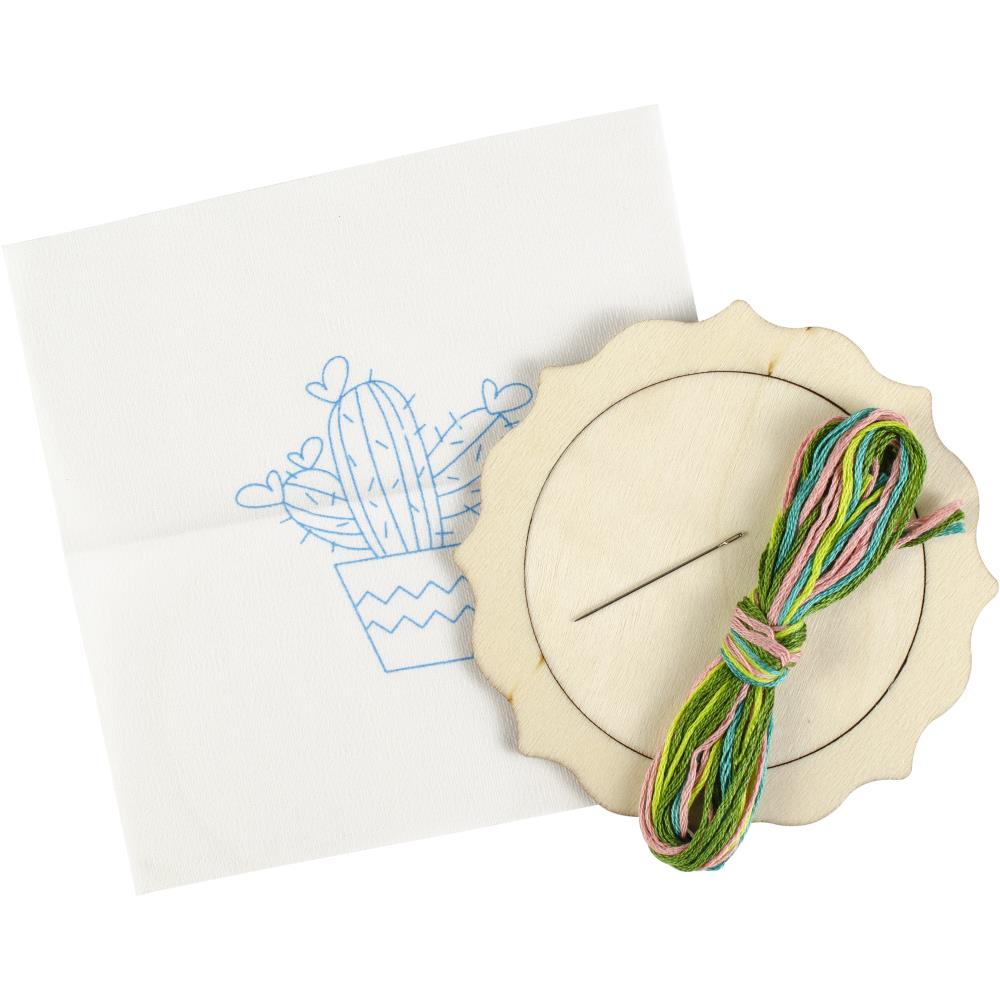Cactus (My 1st Stitch) - Bucilla - Embroidery Kit