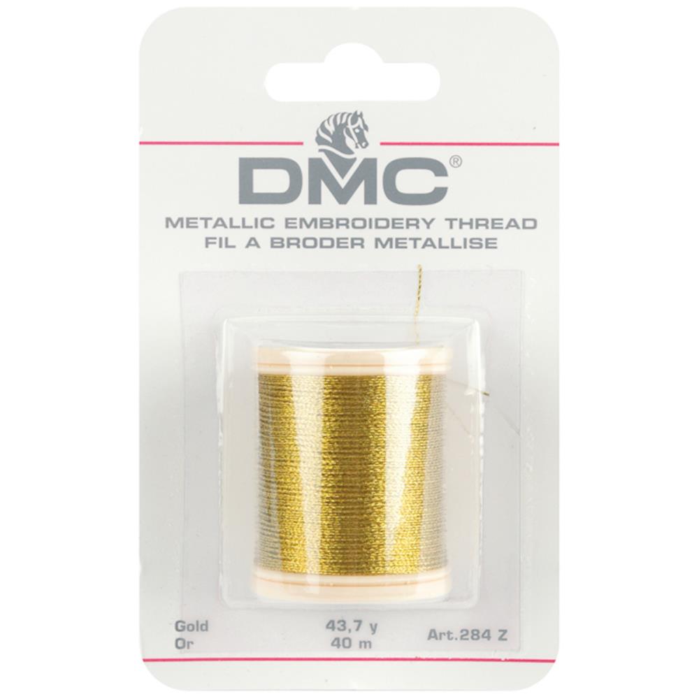 Metallic Embroidery Thread 43.7yd "Gold" - DMC