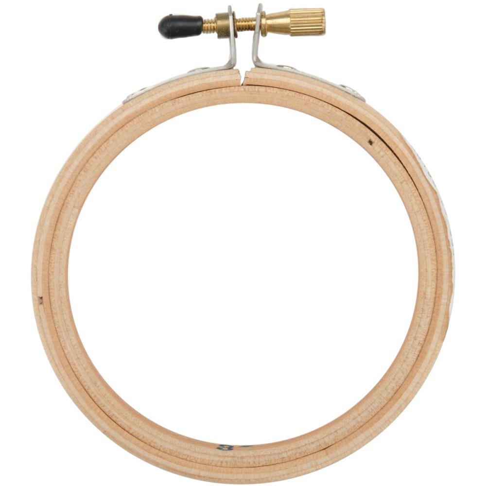 3" Superior Rounded Edge Wood Hoop - Frank A. Edmunds