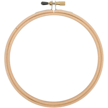 6" Superior Rounded Edge Wood Hoop - Frank A. Edmunds