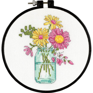 Learn-A-Craft - Summer Flowers - Cross Stitch Kit