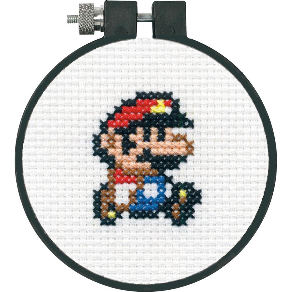 Mario (Learn-A-Craft) - Dimensions - Cross Stitch Kit