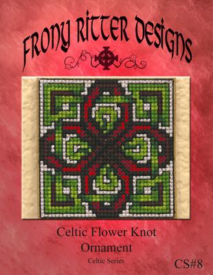Celtic Flower Knot Ornament - Frony Ritter Designs - Cross Stitch Pattern