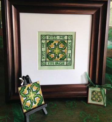 Shamrock - Frony Ritter Designs - Cross Stitch Pattern