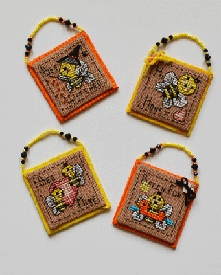 Bee Minis - Frony Ritter Designs - Cross Stitch Pattern