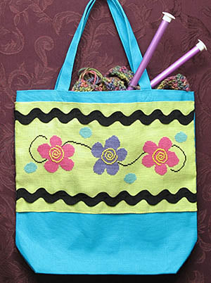 Funky Flowers - Lilybet Designs - Cross Stitch Pattern