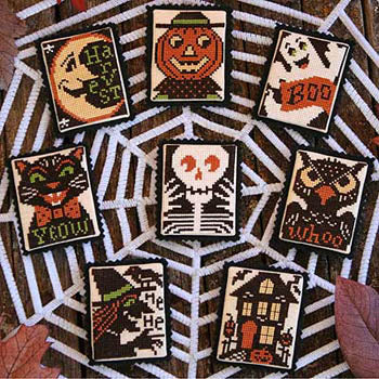 Boo to You - The Prairie Schooler - Cross Stitch Pattern