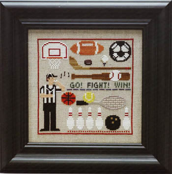 Sports Line Up - The Trilogy - Cross Stitch Pattern