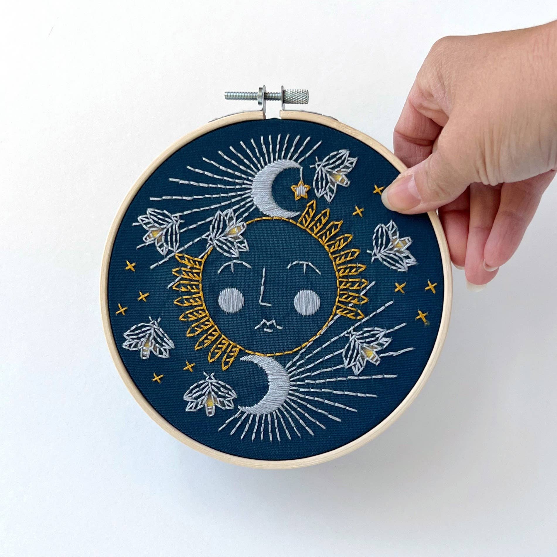 Moonglow Embroidery Kit - Rikrack