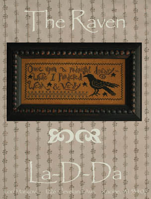The Raven - La-D-Da - Cross Stitch Pattern