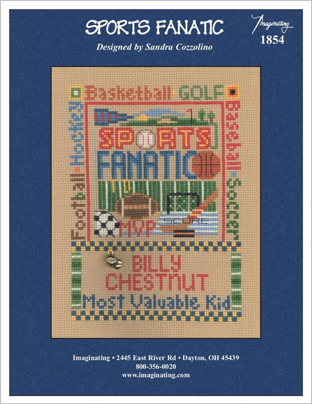 Sports Fanatic - Imaginating Inc. - Cross Stitch Pattern