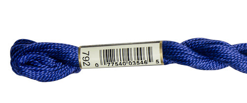 Pearl Cotton Size 5 - 792 (Dark Cornflower Blue) - DMC Embroidery Floss