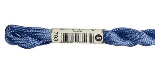 Pearl Cotton Size 5 - 793 (Medium Cornflower Blue) - DMC Embroidery Floss