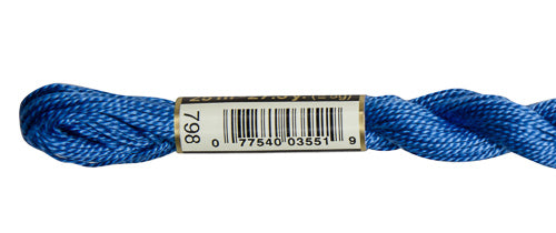 Pearl Cotton Size 5 - 798 (Dark Delft Blue) - DMC Embroidery Floss