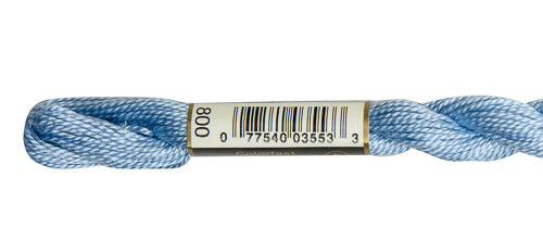 Pearl Cotton Size 5 - 800 (Pale Delft Blue) - DMC Embroidery Floss