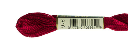 Pearl Cotton Size 5 - 816 (Garnet) - DMC Embroidery Floss