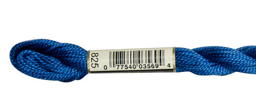 Pearl Cotton Size 5 - 825 (Dark Blue) - DMC Embroidery Floss