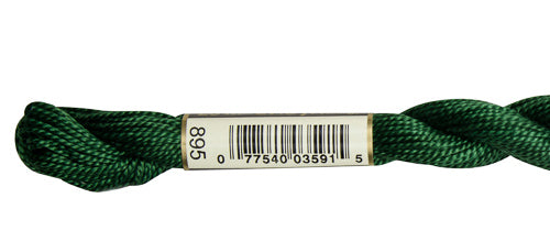 Pearl Cotton Size 5 - 895 (Very Dark Hunter Green) - DMC Embroidery Floss