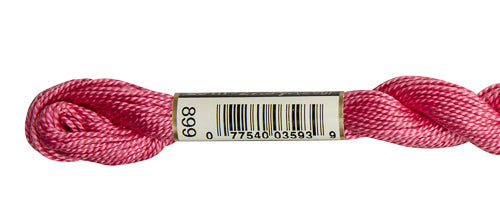 Pearl Cotton Size 5 - 899 (Medium Rose) - DMC Embroidery Floss