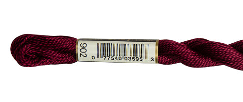 Pearl Cotton Size 5 - 902 (Very Dark Garnet) - DMC Embroidery Floss