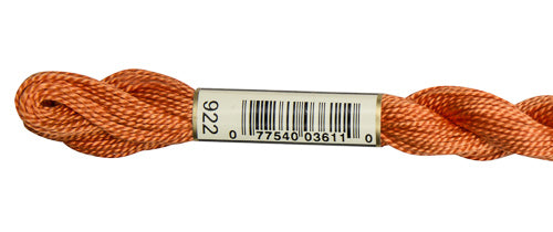 Pearl Cotton Size 5 - 922 (Light Copper) - DMC Embroidery Floss