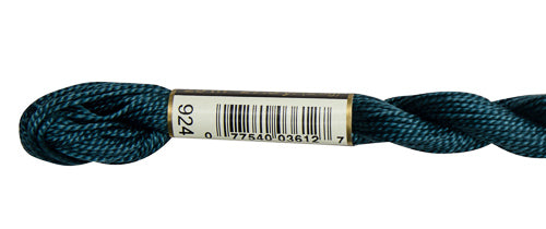 Pearl Cotton Size 5 - 924 (Very Dark Gray Green) - DMC Embroidery Floss