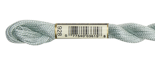 Pearl Cotton Size 5 - 928 (Very Light Gray Green) - DMC Embroidery Floss