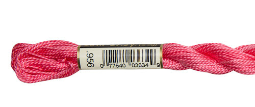 Pearl Cotton Size 5 - 956 (Geranium) - DMC Embroidery Floss