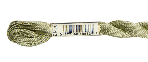 Pearl Cotton Size 5 - 3013 (Light Khaki Green) - DMC Embroidery Floss